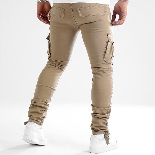 Pantalon Cargo 2979 Beige Foncé