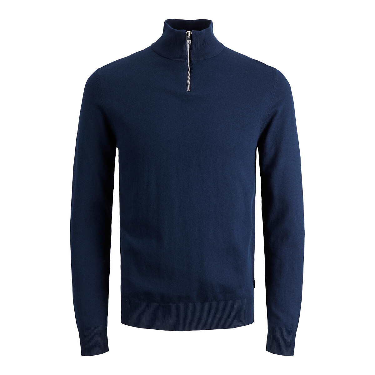 JACK & JONES<br>Suéter com gola alta e zíper Emil