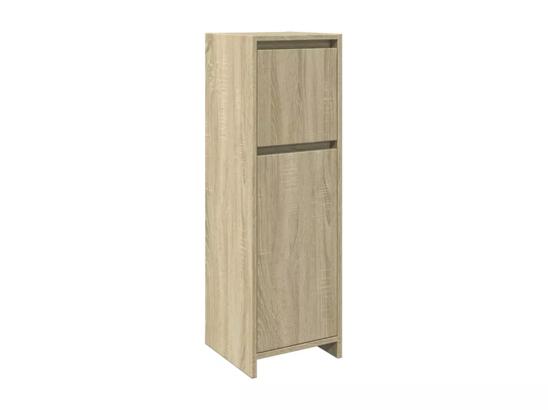 Armoire de salle de bain Chêne sonoma 30x30x95 cm Aggloméré