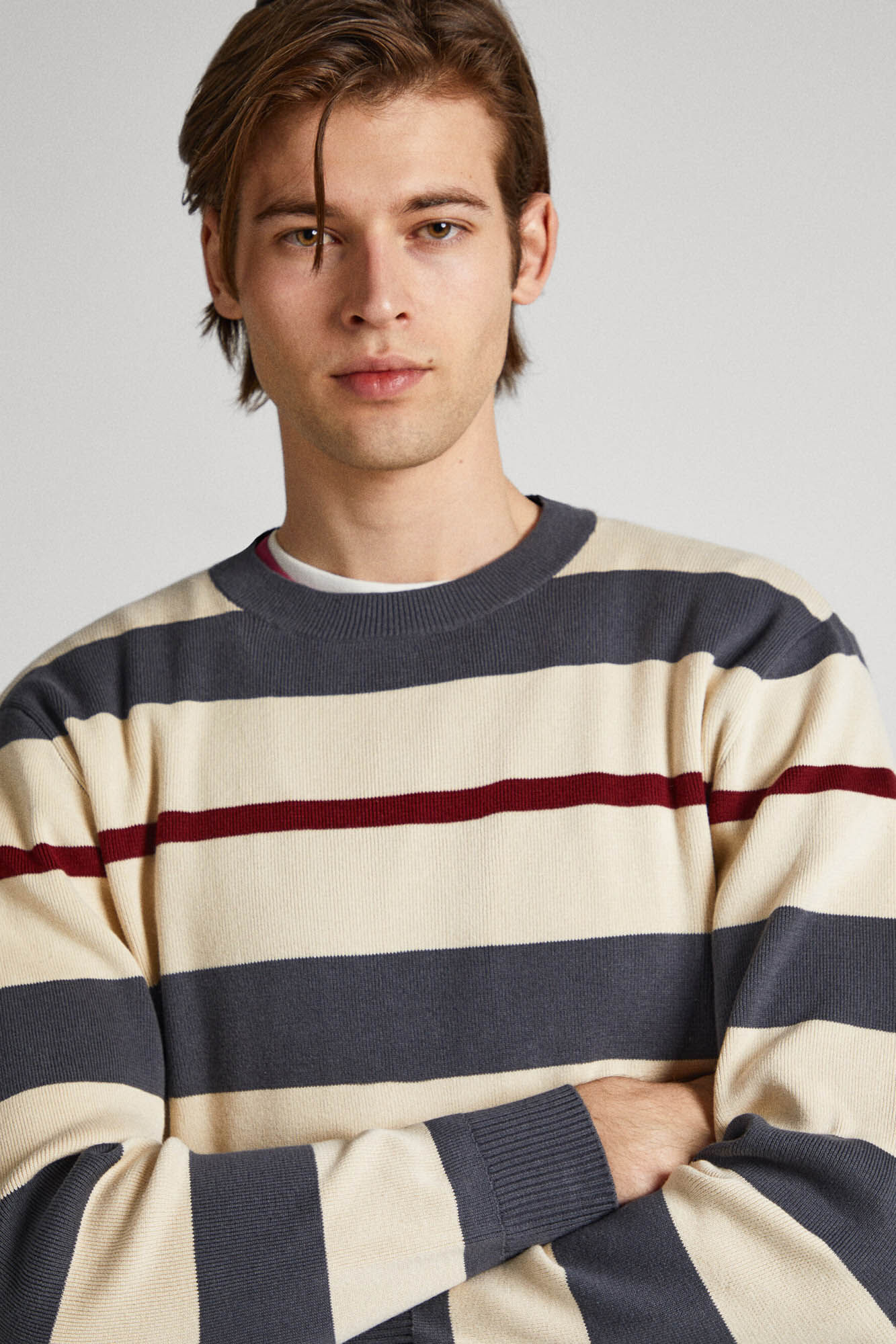 Camisa listrada estilo bretão