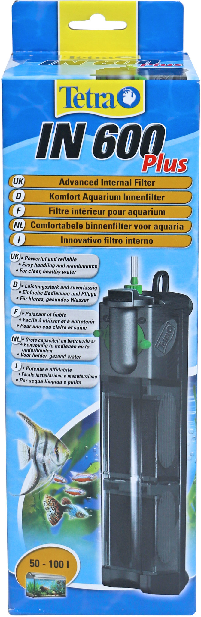Tetra Binnenfilter IN600 Plus - AquastoreXL