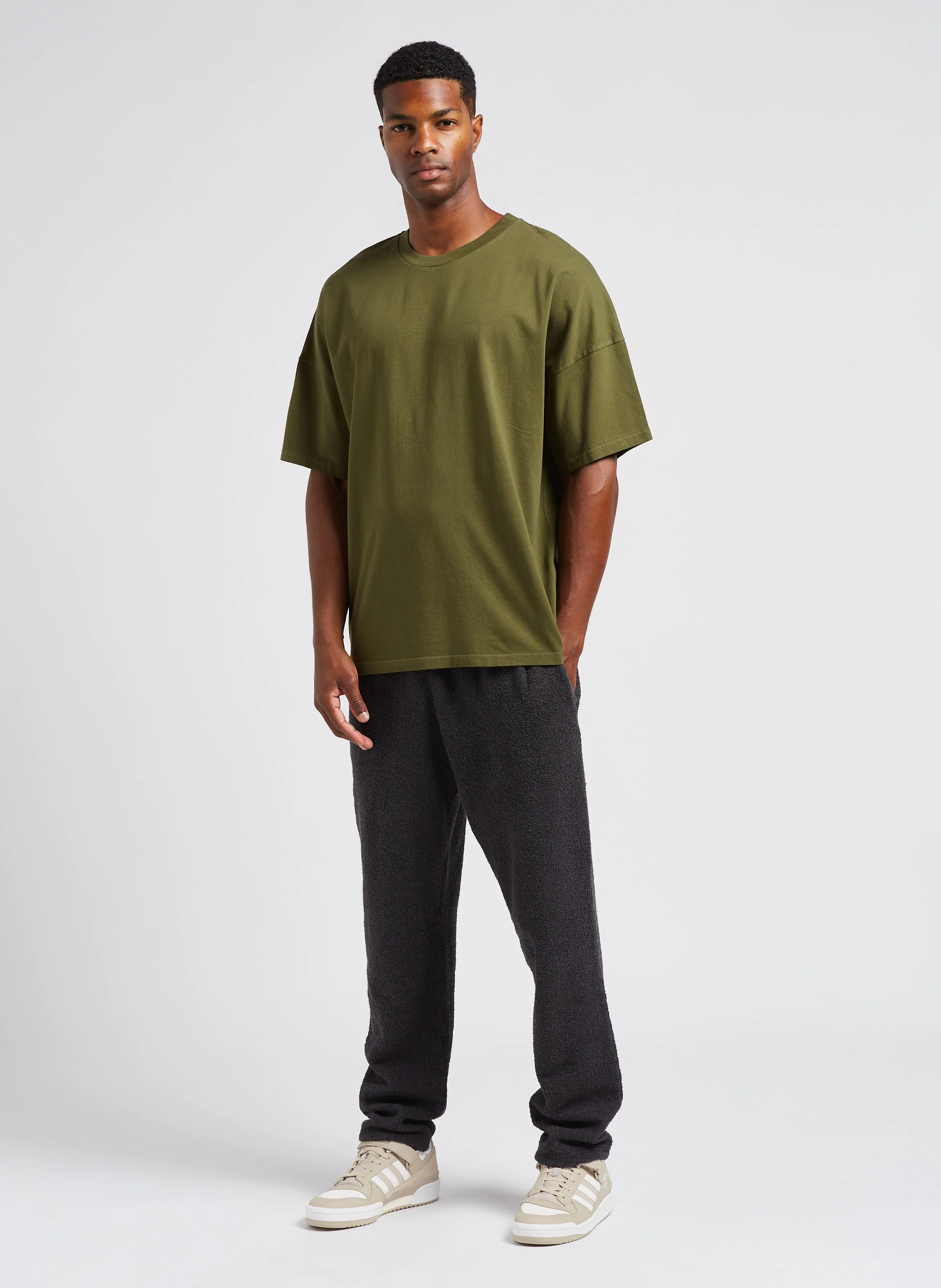 BOBYPARK - Jogging texturé en coton| Gris