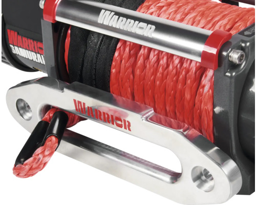 Warrior Samurai Gen2 12000LB / 5,4 t 12V elektrische lier met synthetisch touw