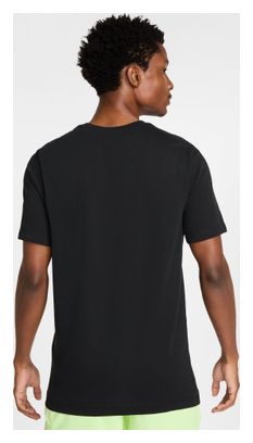 Maillot manches courtes Nike Dri-Fit Trail logo Noir Homme