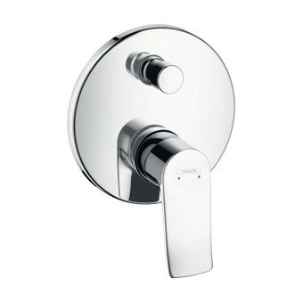 Hansgrohe Metris afbouwdeel v. inbouw badkraan m. omstel v. Exafill chroom
