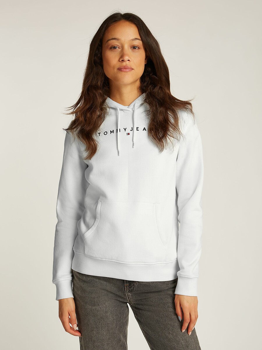 TOMMY JEANS<br>Moletom com capuz e logo