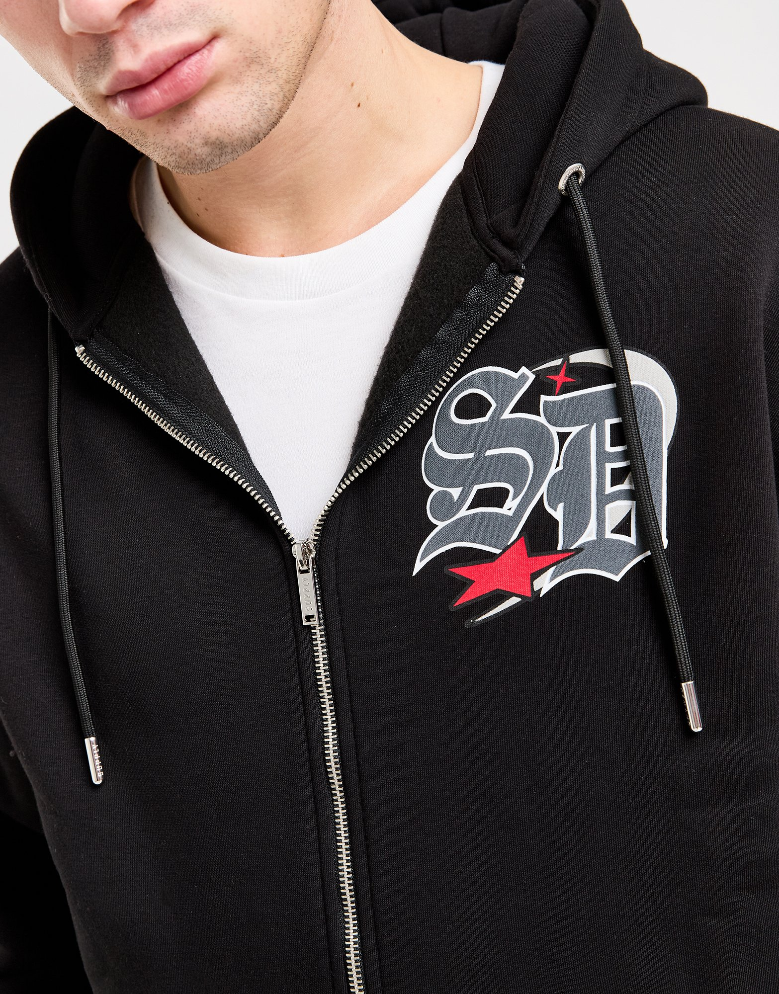 Supply & Demand Sweat à Capuche Zippé Darted Homme