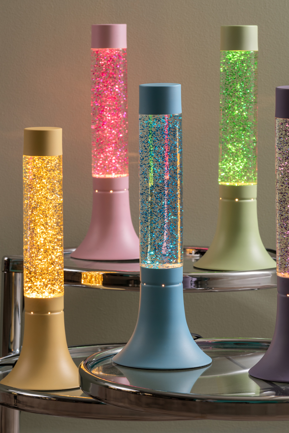 Tafellamp Astro Glitter - Zachtgeel