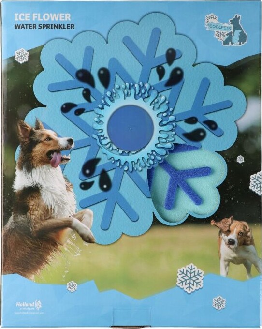 Coolpets - Sprinkler Legetøj Til Hunde - Ice Flower