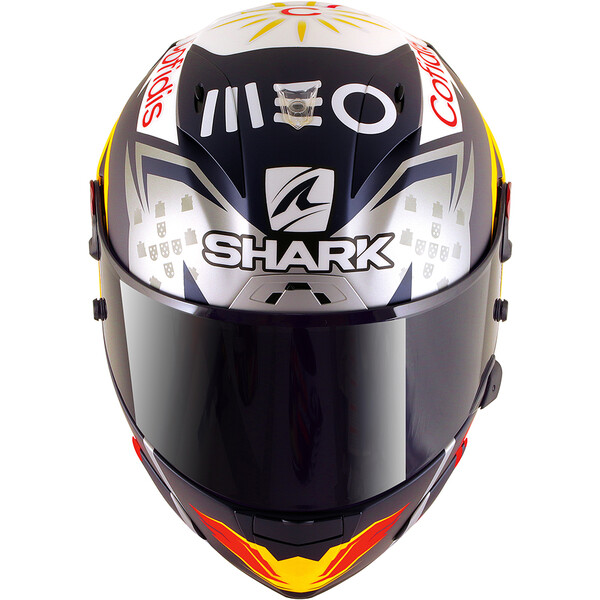Shark - Casque Race-R Pro GP Replica Miguel Oliveira Signature Bleu / Gris / Blanc / Rouge / Jaune