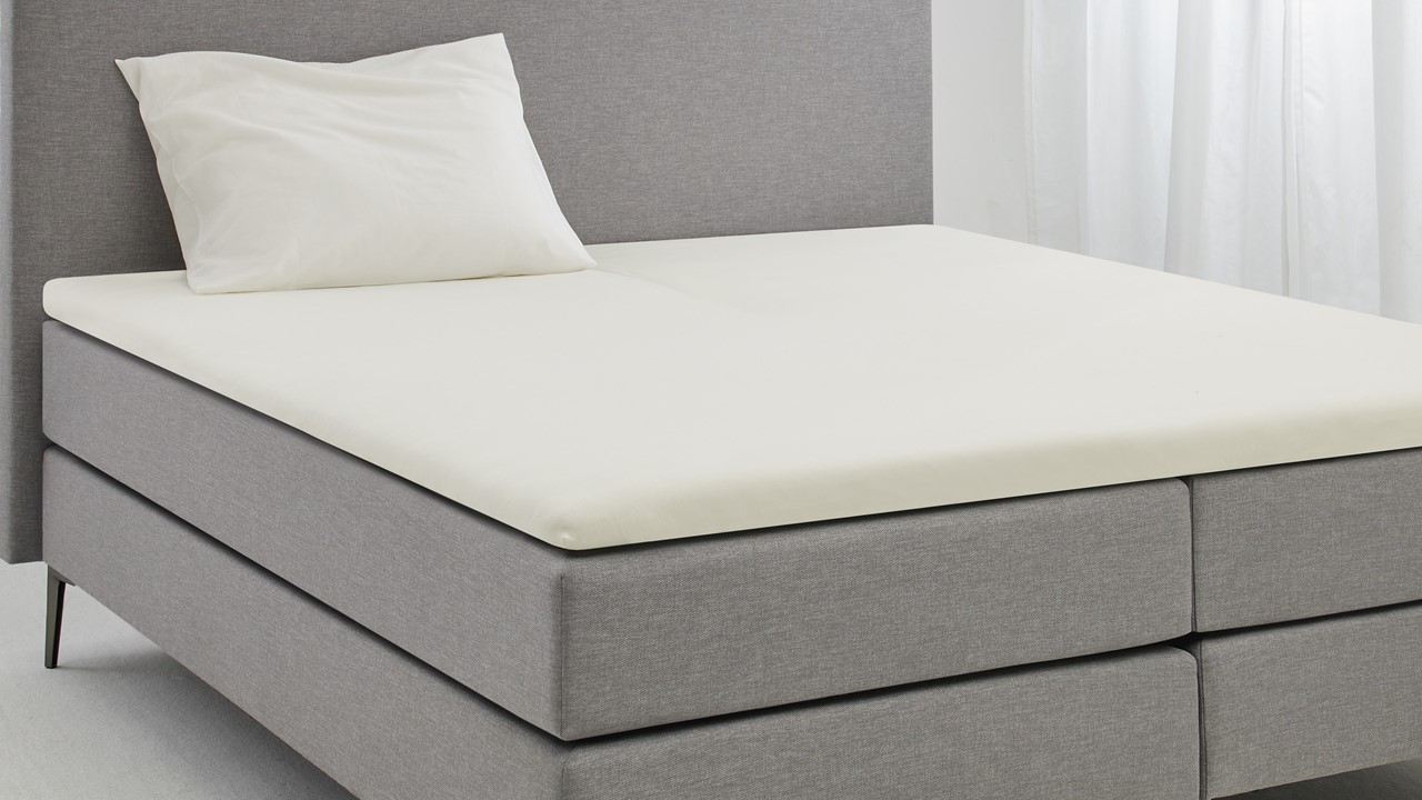 Hoeslaken Beter Bed Select Jersey splittopper off white