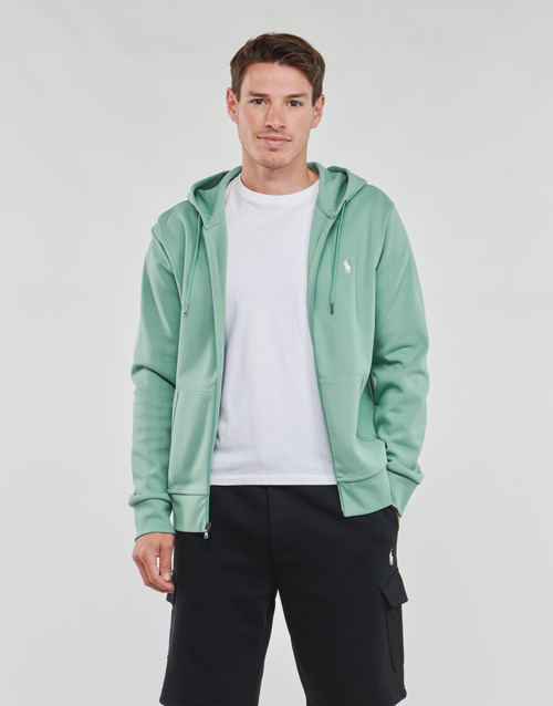 Polo Ralph Lauren - SWEATSHIRT ZIPPE EN DOUBLE KNIT TECH Kaki