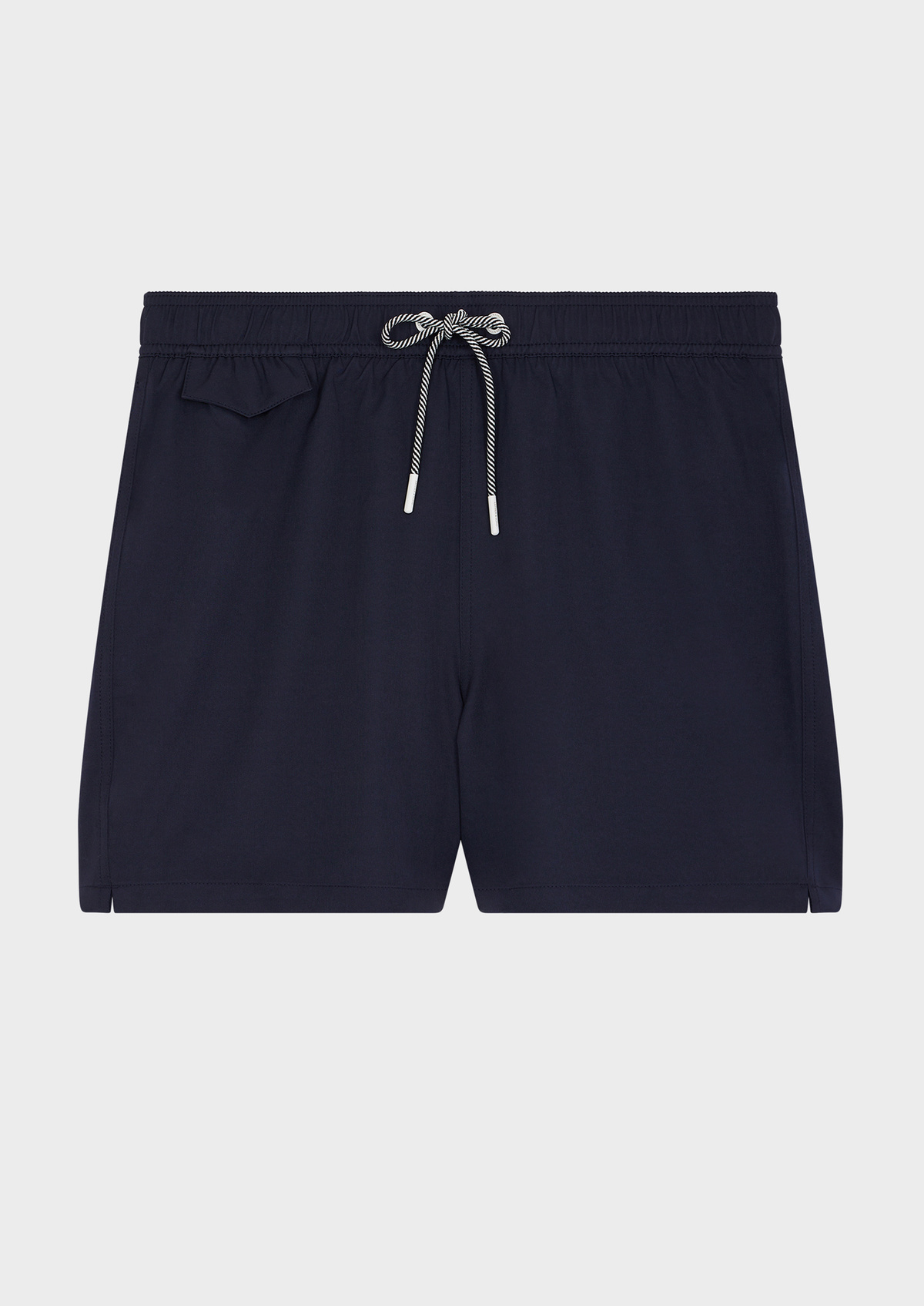 Maillot de bain uni bleu marine