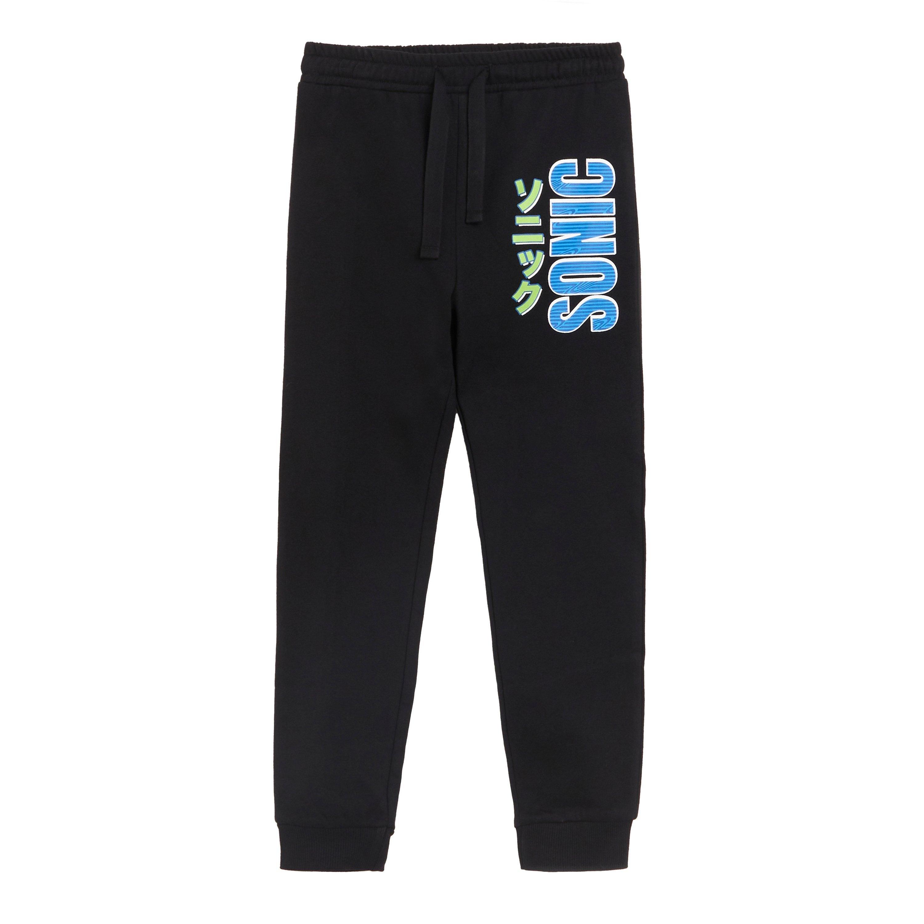 Character Boys Sonic The Hedgehog Sweatshirt and Jogger Set Black
