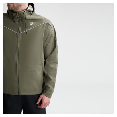 Veste de pluie - Femme et Homme - Vert - Rogelli Commuter Essential