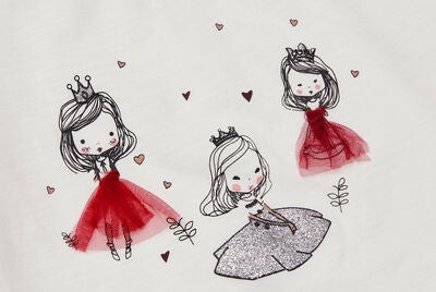 Luca & Lola Martina Topp, White/Red