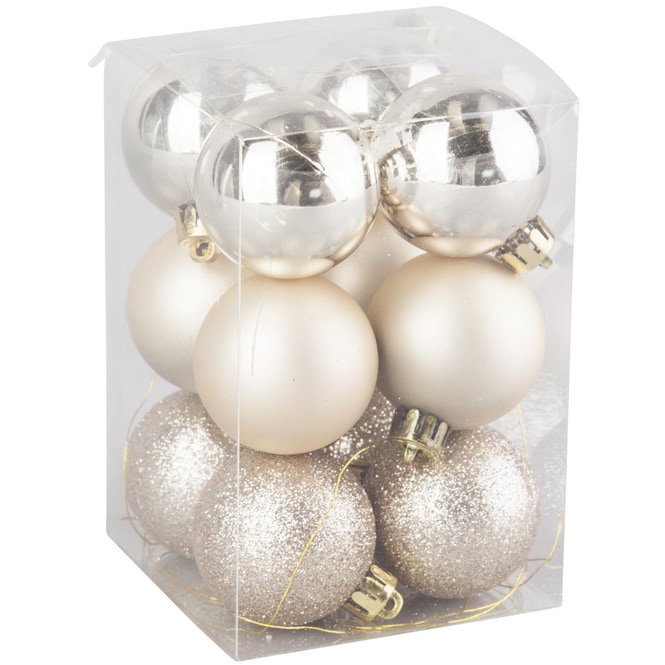 Christbaumkugeln - Ø ca. 4 cm - 12 Stück