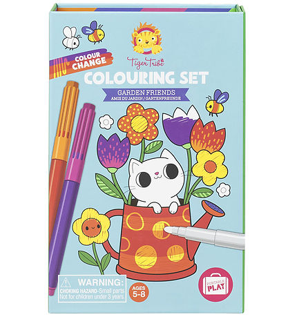 Tiger Tribe Buntstifte-Set - Colour Änderung - Garden Friends