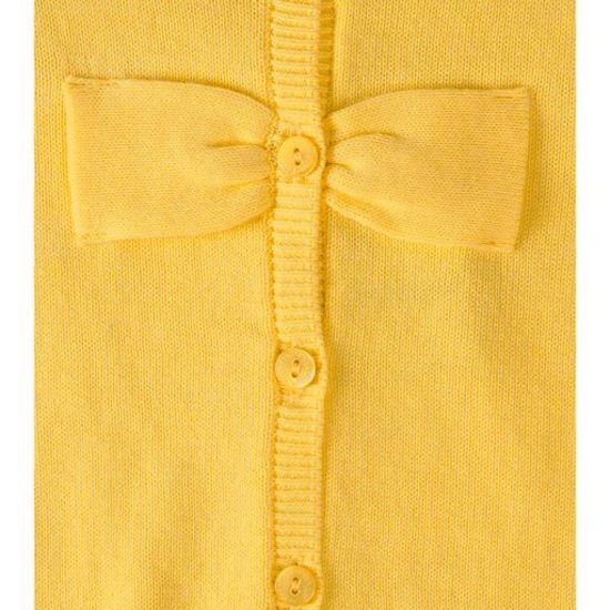 Marin Poétique Cardigan   Jaune Cire        1 mois   de               P'tit bisou