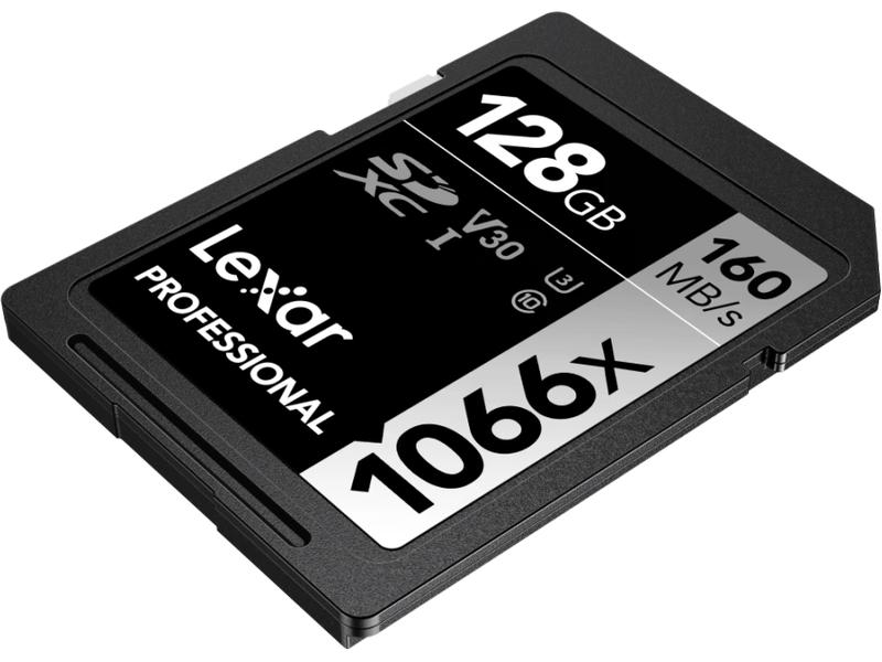 Lexar SDXC-Karte Professional 1066x Silver 128 GB Professionelle SDXC UHS-I-Karte