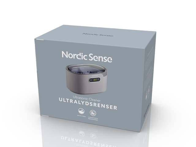 Nordic Sense Ultralydsrenser 600 ml Grå