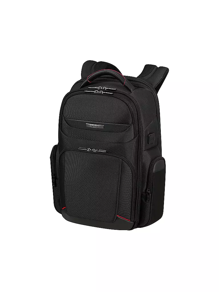 SAMSONITE Rucksack PRO-DLX erweiterbar Black schwarz
