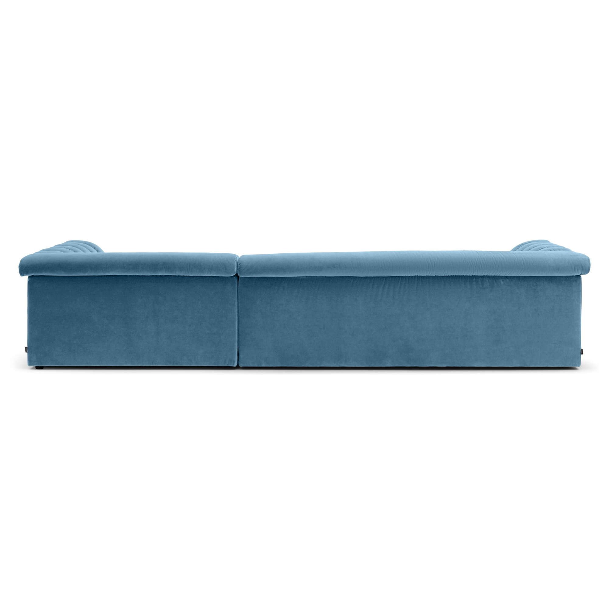 Hoekbank Marilyn royal ice blue rechts