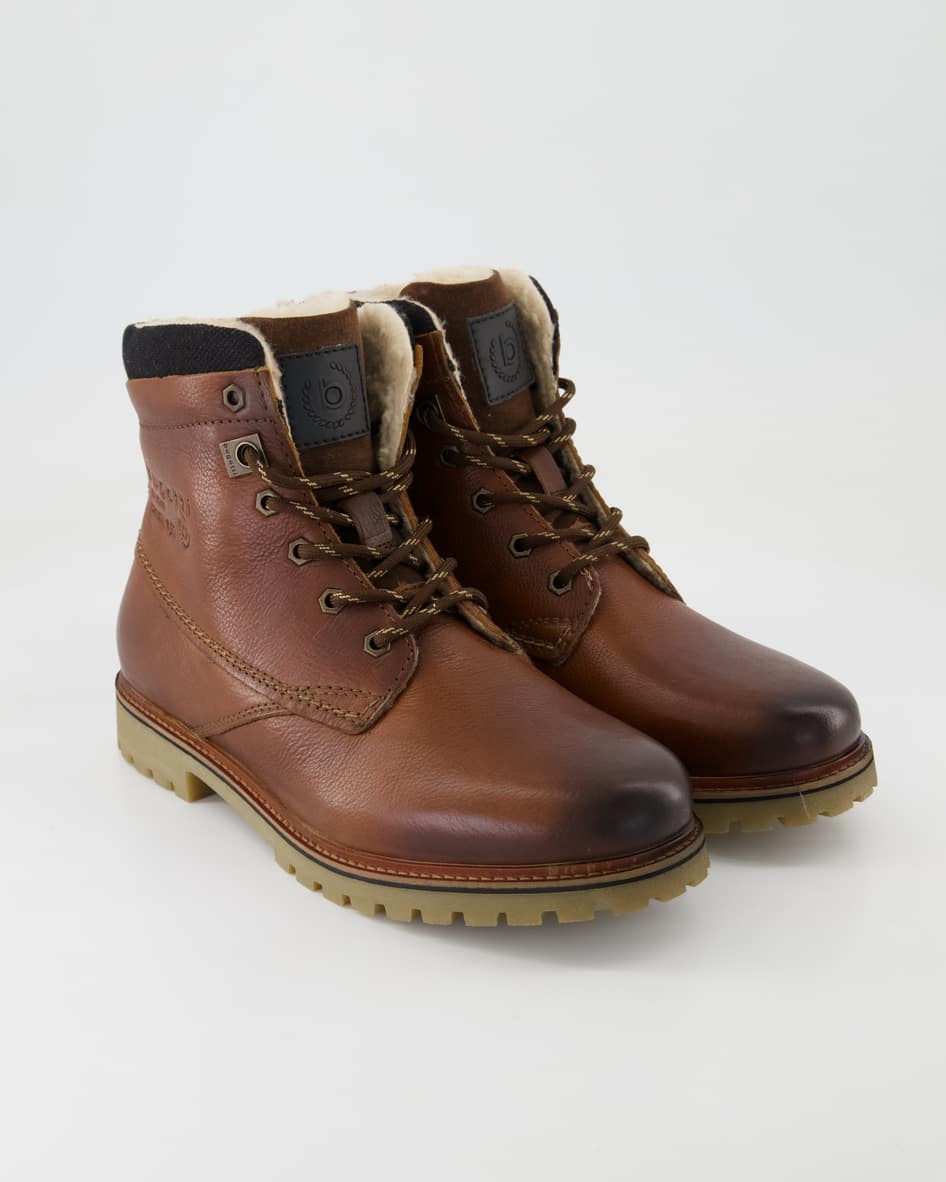 Bugatti Panther Comfort Schnürstiefel in Braun