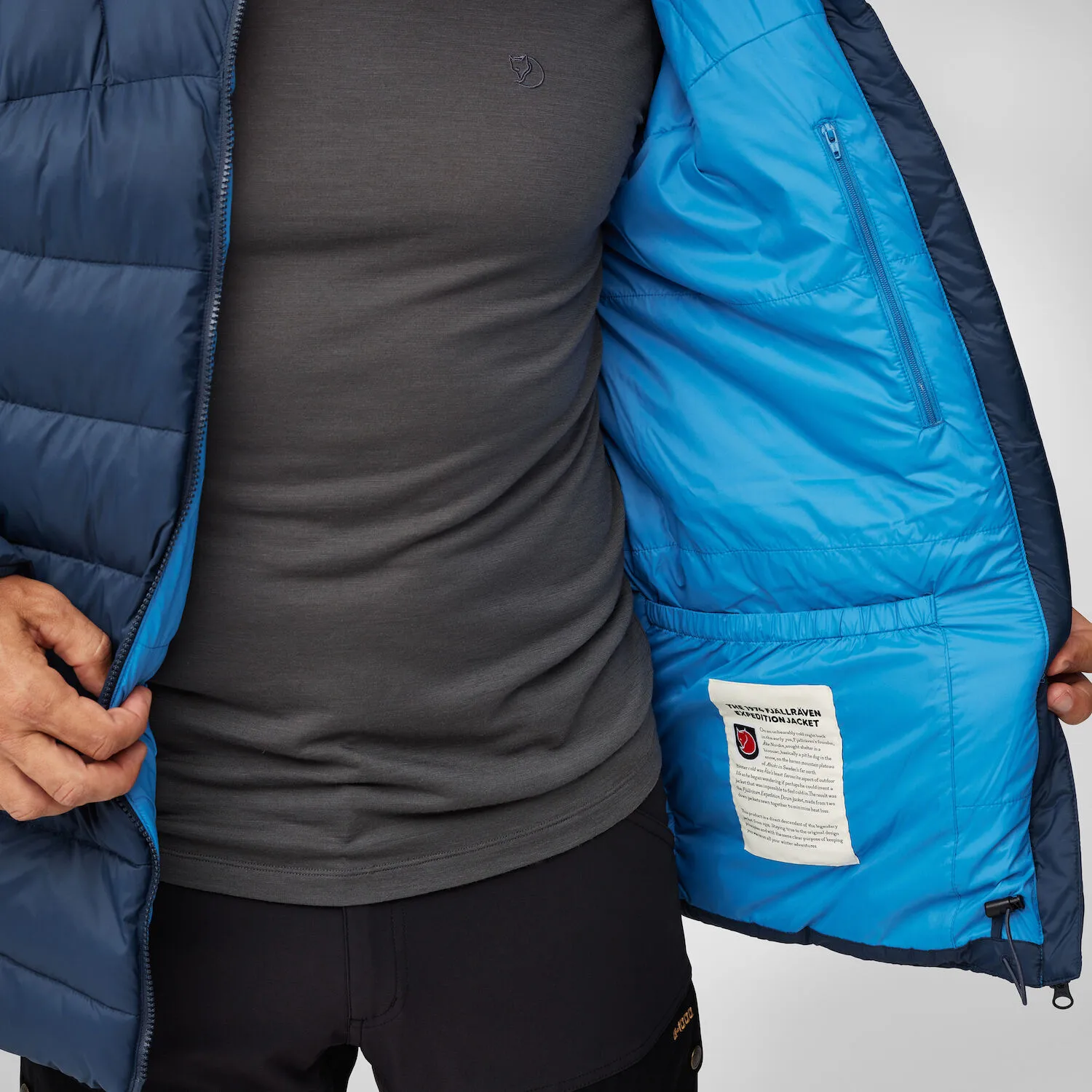 Fjällräven Men's Expedition Mid Winter Jacket Black-Basalt