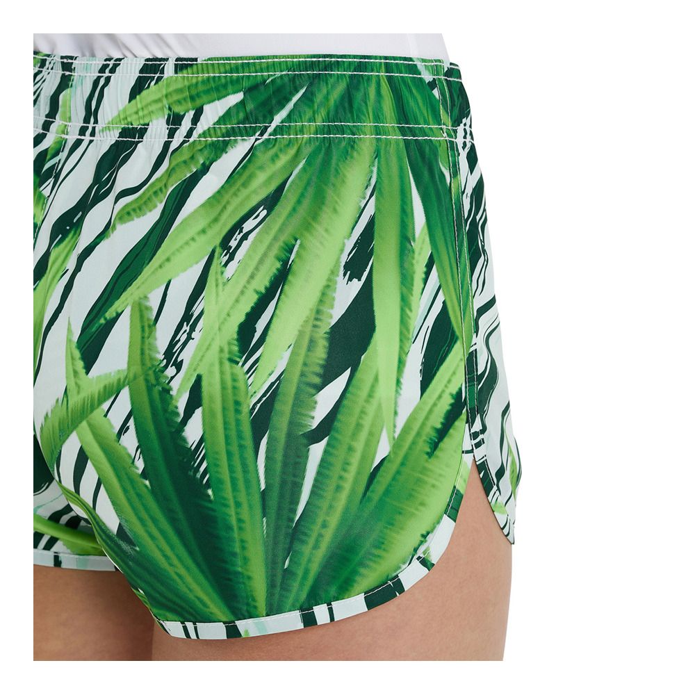 Arena ALLOVER - Short de bain Femme leaf multi