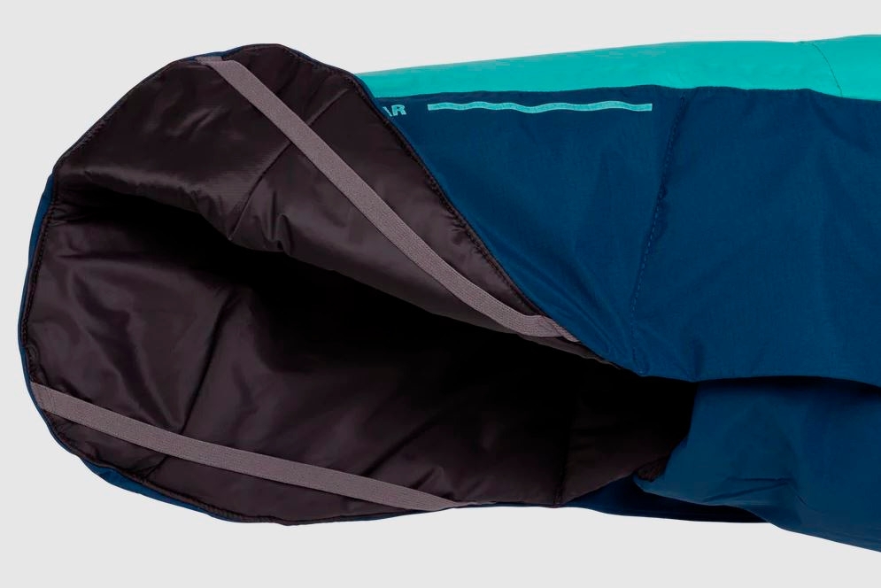 Ruffwear Vert Hundejacke wasserdicht XS 43–56 cm Aurora Teal
