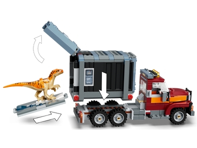 LEGO T. rex & Atrociraptor dinosaurus ontsnapping (76948)
