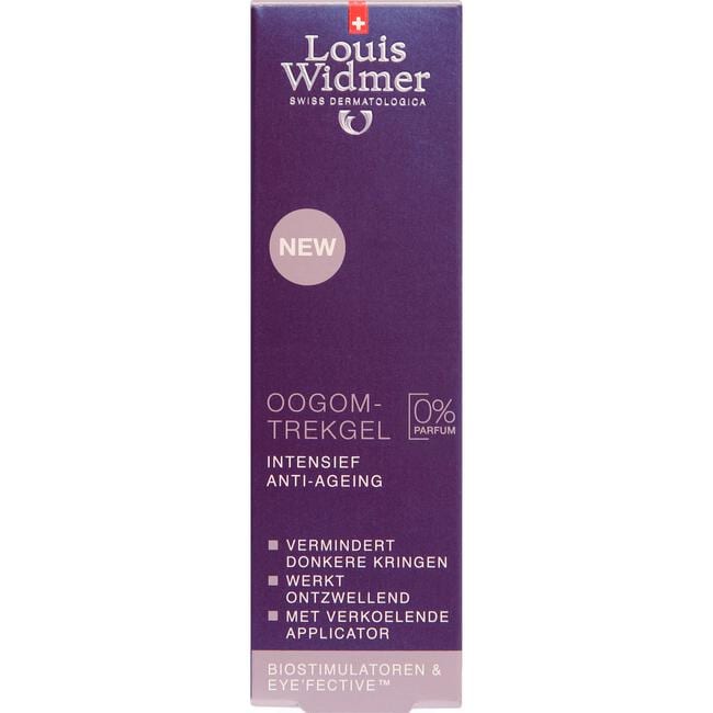 Louis Widmer Intensief Anti-Ageing Oogomtrekgel Zonder Parfum 15 ML
