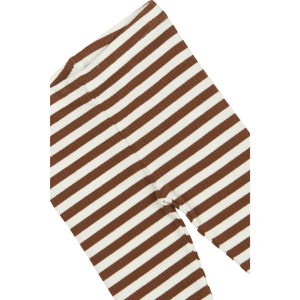 Køb THE NEW Siblings Toffee Striped TNSBFro Rib Leggings