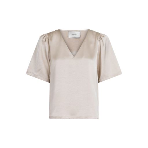 Neo Noir Largo Heavy Bluse, Champagne, 36