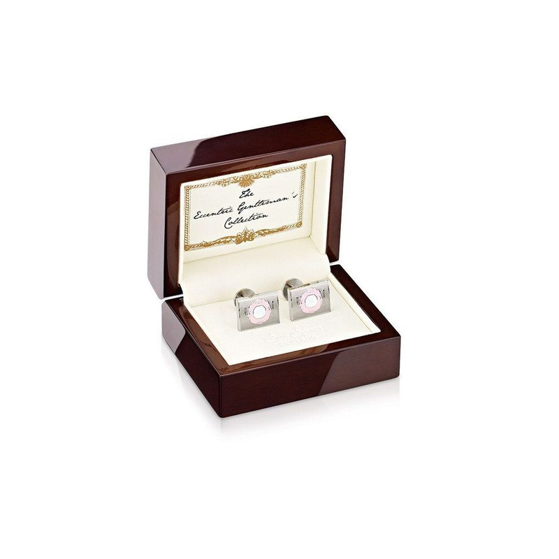 Boutons de manchette, Fine Dining Pink, Eccentric Gentleman