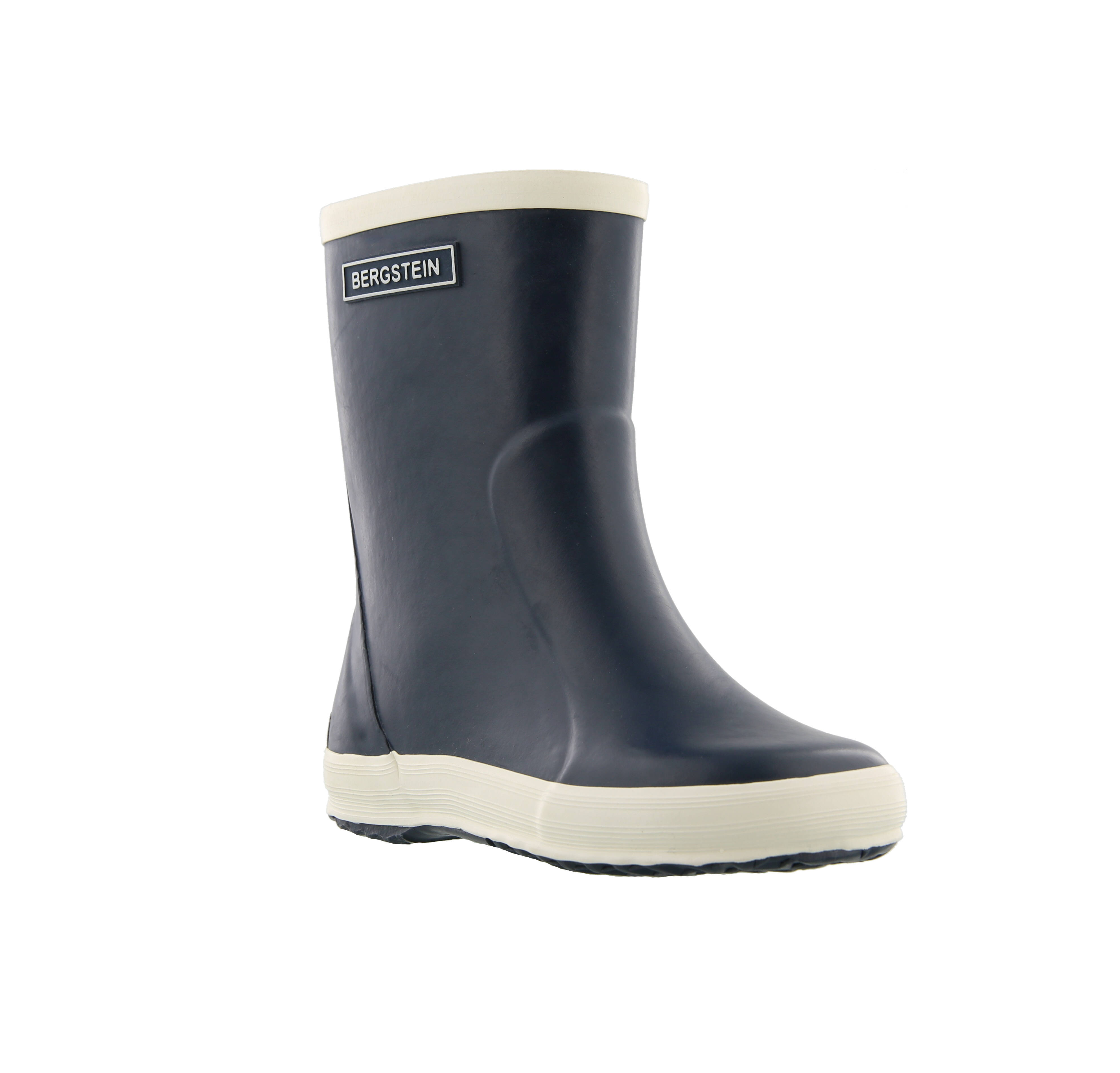 Bergstein regenlaarzen donkerblauw/wit