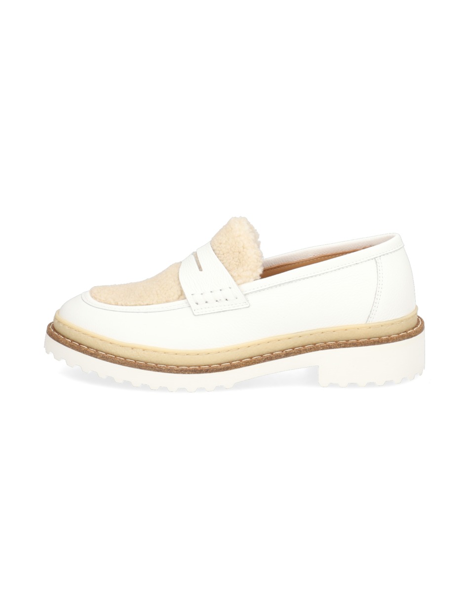 Glattleder Slipper