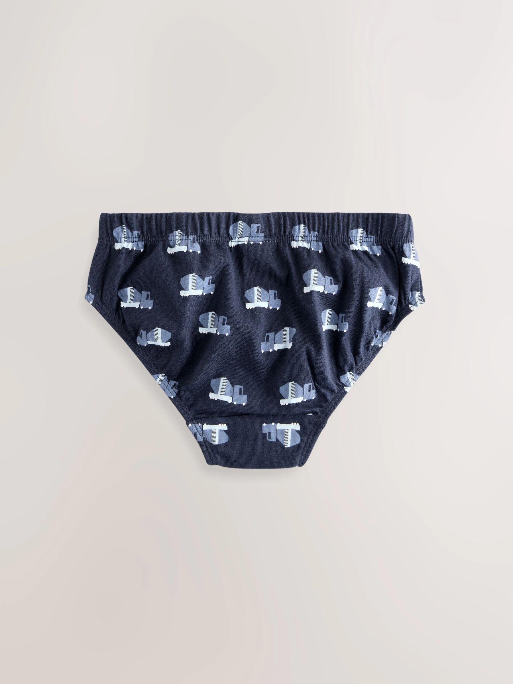Blauw vervoersmiddel - Verpakking van 10 onderbroeken (1,5-10 jr)