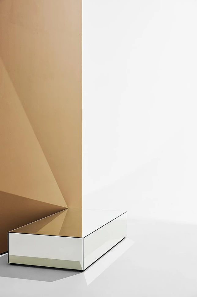 Ponti salongbord i speilglass 120x60 cm