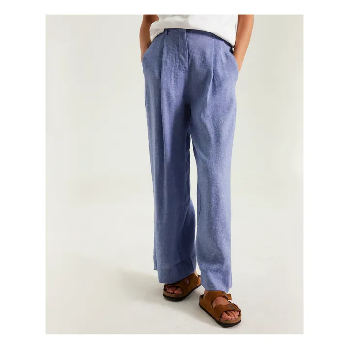 Sacrécoeur Pantalon Isadora Lin | Bleu jean