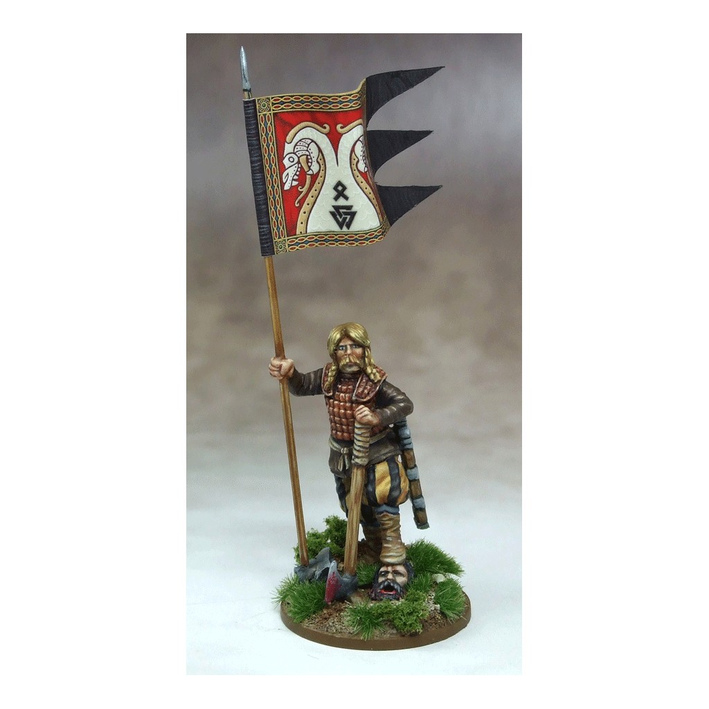 Saga - Bannière de Guerre Jomsvikings et Porteur