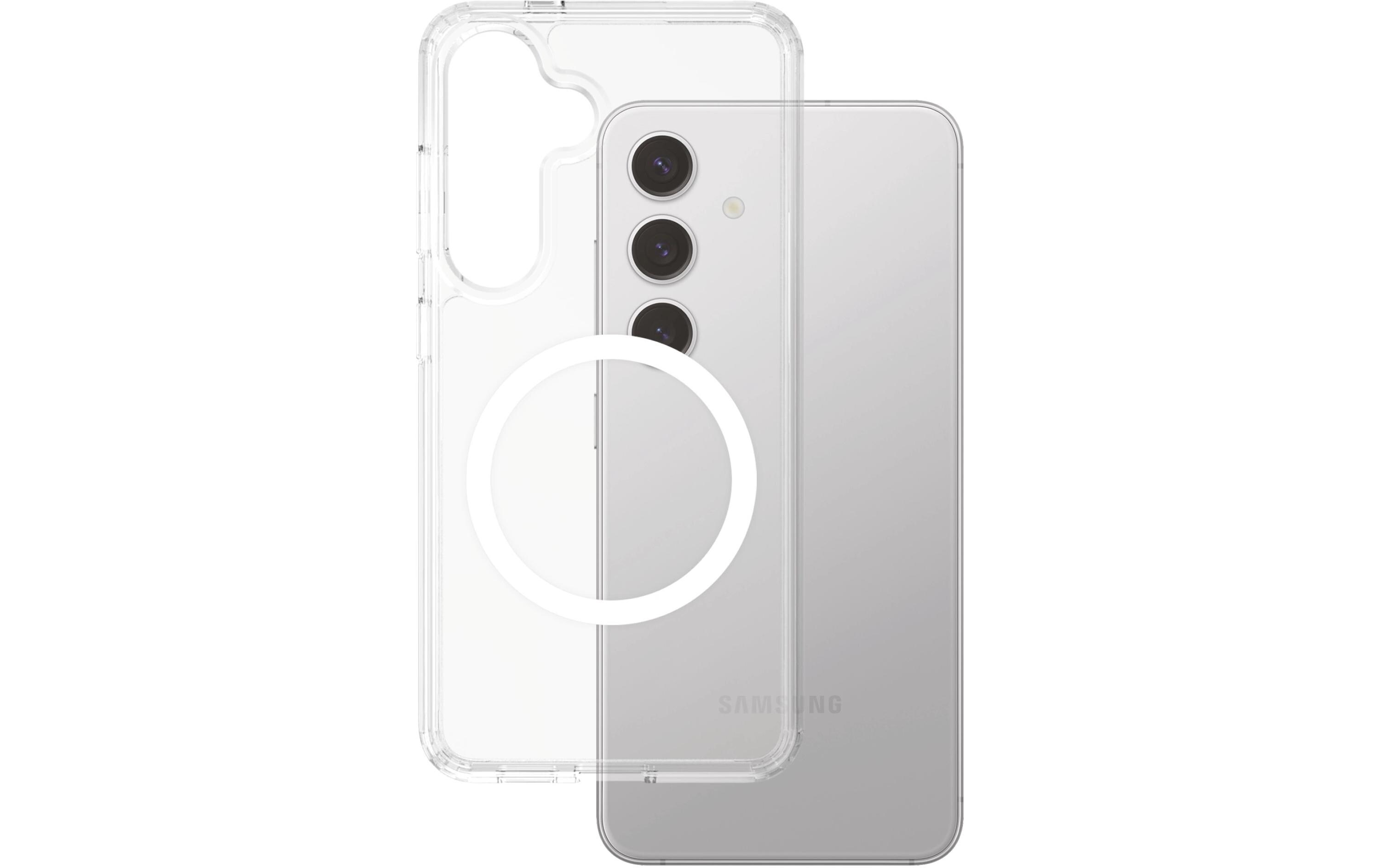 Back Cover Flagship Galaxy S25+ TransparentQi-kompatible Schutzhülle für das Samsung Galaxy S25+