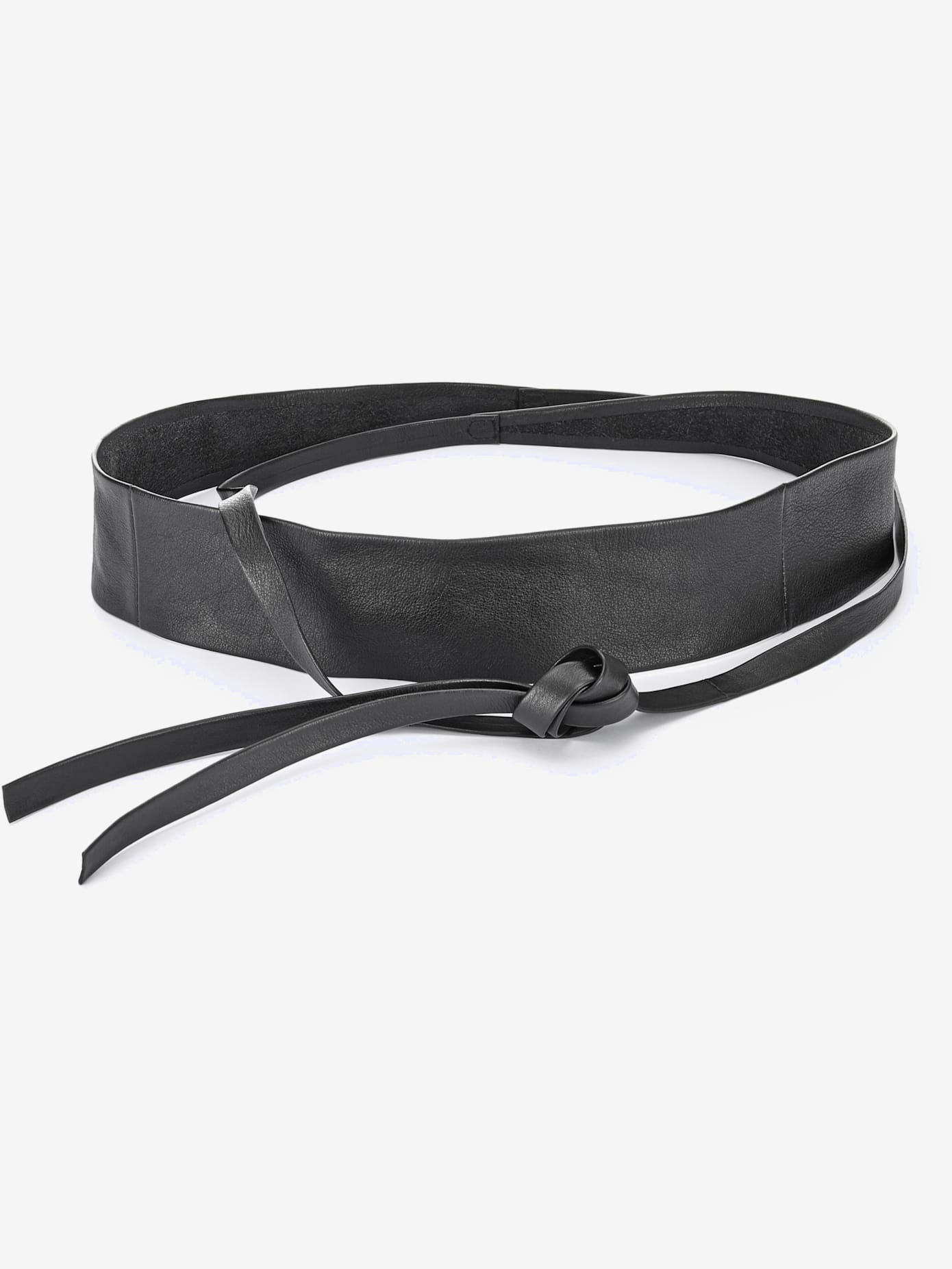Élégante ceinture en cuir doux de qualité