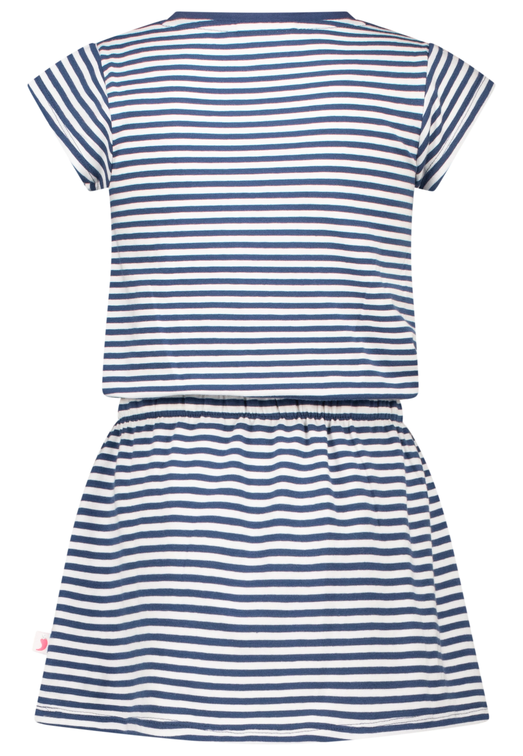 Kurzarmkleid STRIPES & UNICORN in diva blue