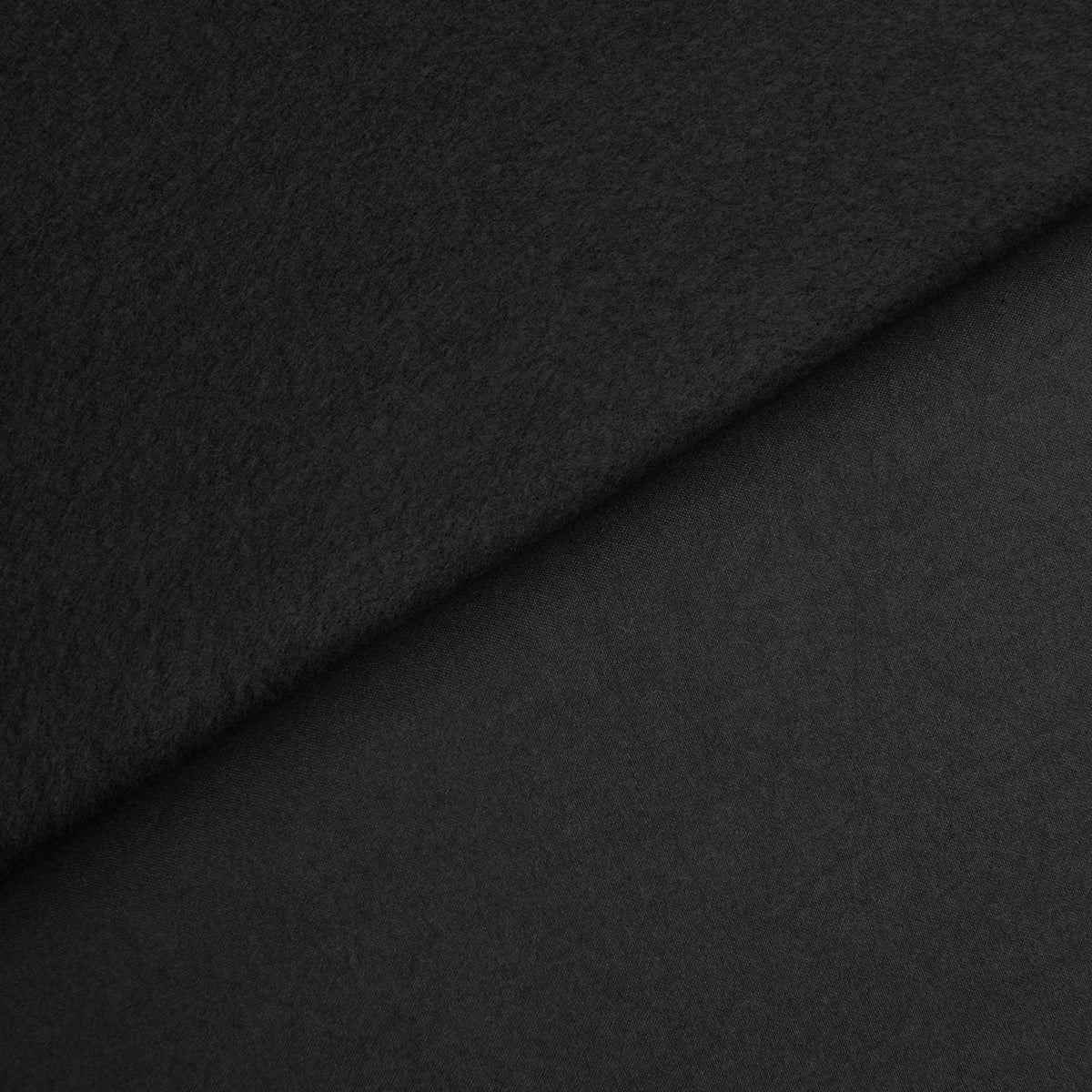 Beautissu Amelie TO Gordijn met Ring 140x245cm Zwart (set van 2)