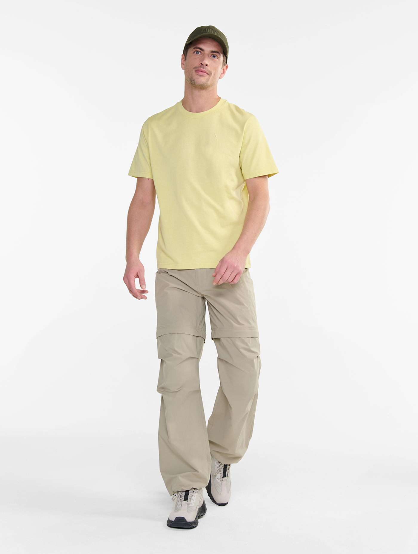 T-shirt col rond MISTY YELLOW