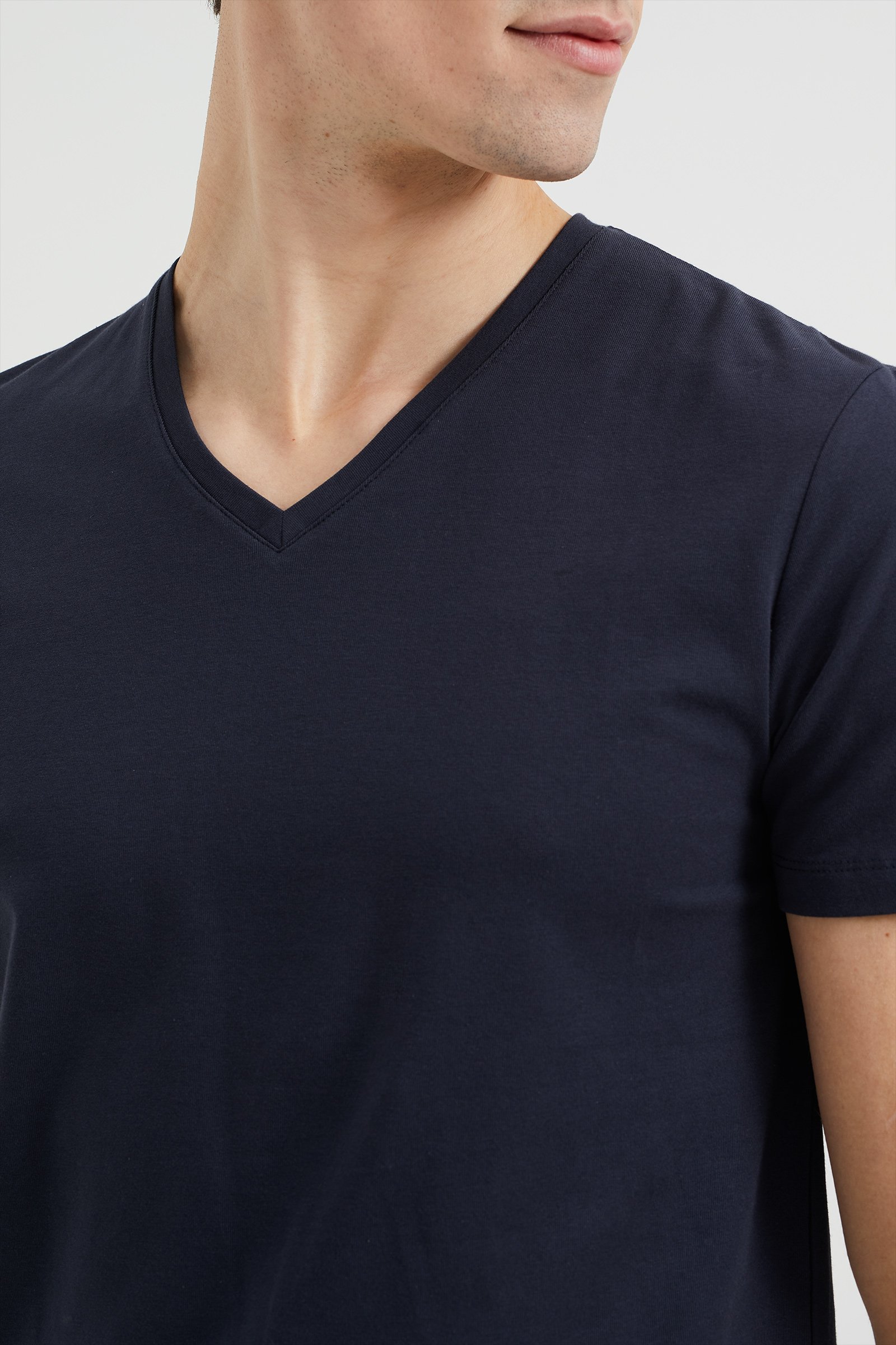 T-shirt WE Fashion Marineblauw