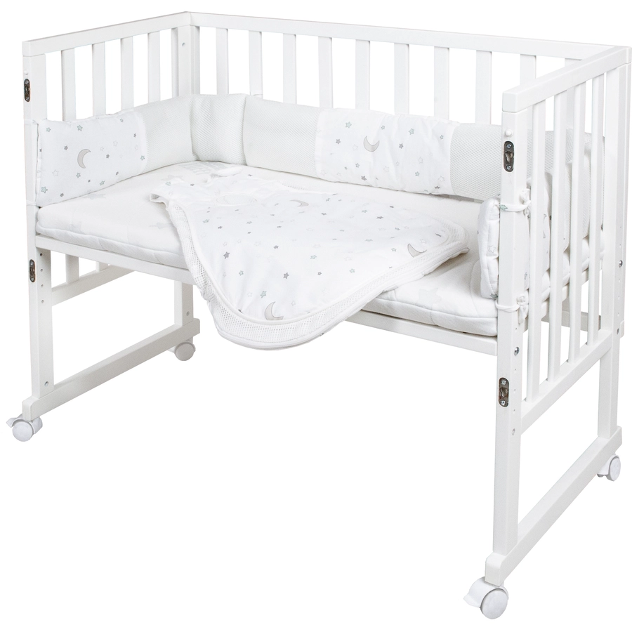 roba Stubenbett safe asleep® 3 in 1 Sternenzauber weiß