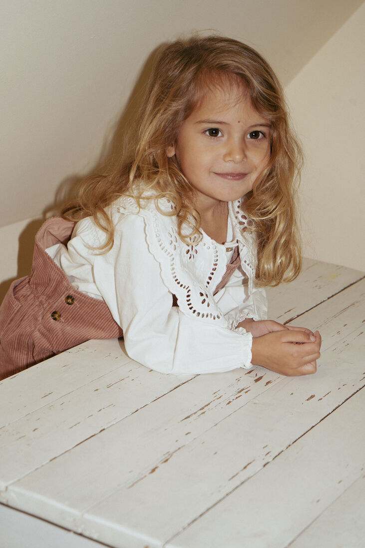 KONGES SLOJD witte konges slojd blouse rilo collar shirt